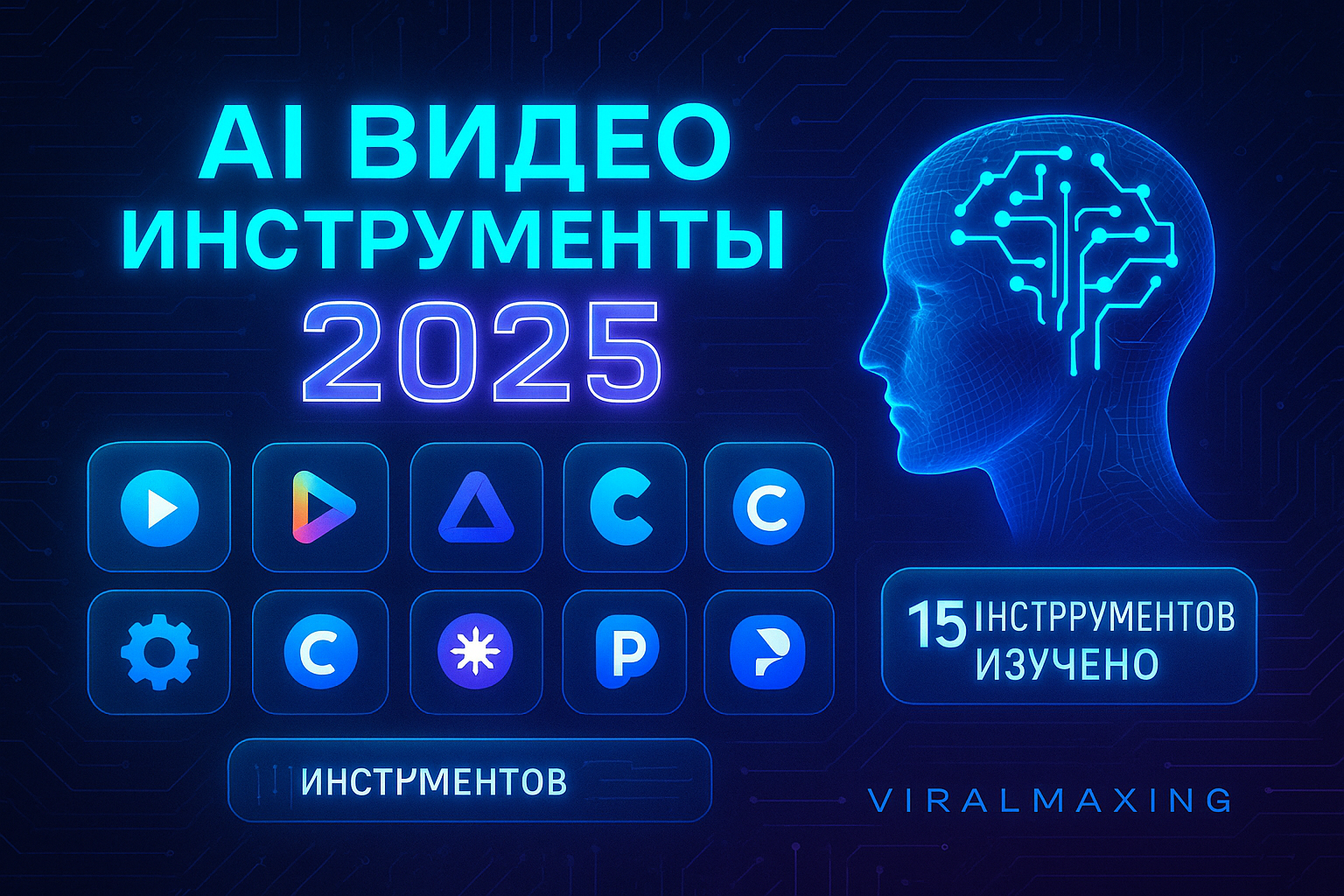 AI-инструменты для создания видео: топ-15 сервисов 2025 года